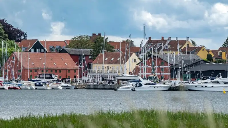 Præstø set fra vandsiden 
