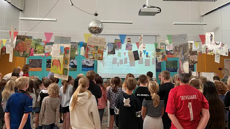 elever på hjertebjerg skole 