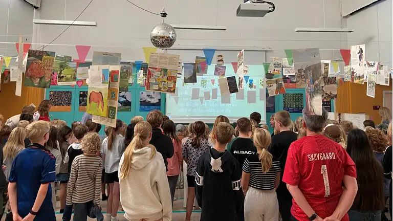 elever på hjertebjerg skole 