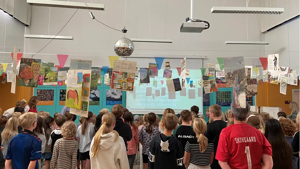 elever på hjertebjerg skole 