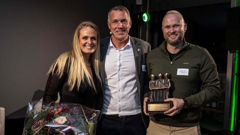 Borgmesteren overrækker pris til Erhvervsprisfest