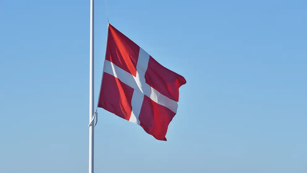 Flag på halv